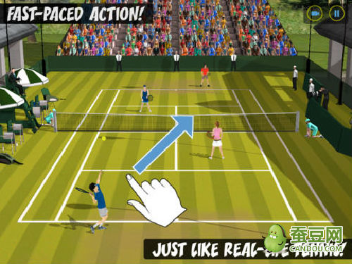 iPhone限免游戏推荐：《指尖网球：热血高校》