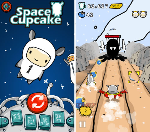 iPhone限免游戏推荐：《太空蛋糕》