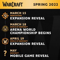 暴雪《魔兽》手游5月发布！《魔兽》IP系列2022年春季计划一览