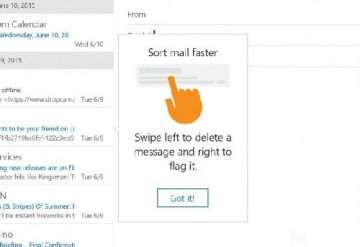 微软Win10新版邮件及日历应用上线_风格一体化