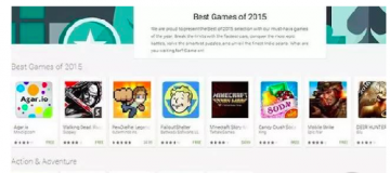 Google Play发布2015最佳游戏名单 地区差异明显