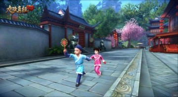 《九阴真经3D》周年庆资料片“花前月下”清凉来袭