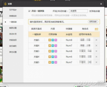 DNF韩服新增换装系统 一键换装不需要第三方