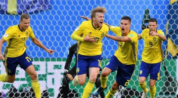 瑞典1:0瑞士比赛视频回顾：瑞典小胜晋级8强将对战英格兰
