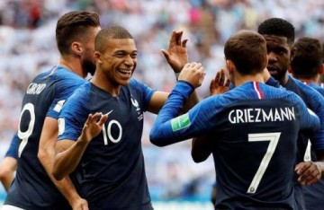 2018世界杯乌拉圭VS法国比分预测:卡瓦尼出战