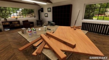 《木工模拟器》上架Steam 官方称能完全自由制作木制品