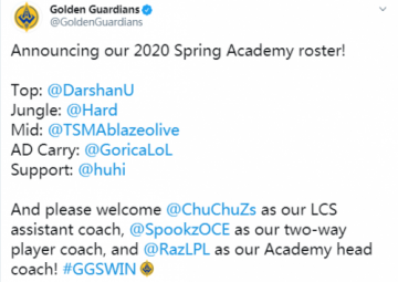 LPL英文解说Raz担任GGS青训教练！开始LCS新的征程