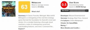 外包团队公开《魔兽争霸3：重制版》开发内容 表示我们也很难过