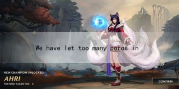 LOL手游We have let too many poros in解决方法