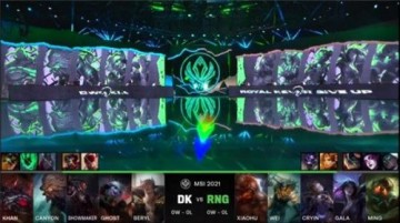 2021MSI对抗赛第一日DK不敌RNG RNG战胜DK比赛视频回顾