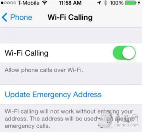 苹果iOS8 Beta3支持Wi-Fi通话 美国人民先体验