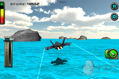 《喷射风暴3D》评测：导弹开路 低空飞过