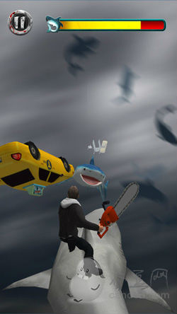 《鲨卷风：视觉游戏》评测：鲨鱼从天而降