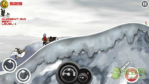 《雪怪竞速》评测:你绝逼追不到的雪地摩托