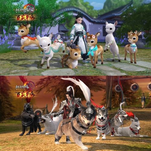 《剑网3》百家争鸣版本7月14日正式登陆 全门派宠物预览