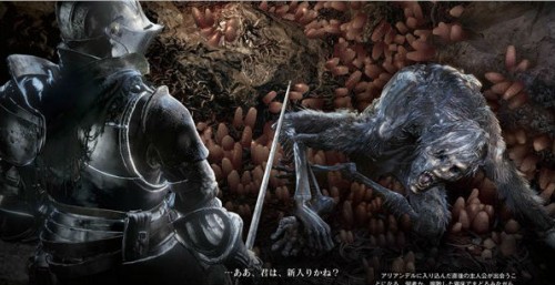 《黑暗之魂3》最新杂志扫图 探索DCL阿里安德尔的灰烬