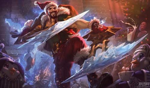 LOL官方公布冰雪节预告：圣诞捣蛋鬼、圣诞老人德莱文限定皮肤