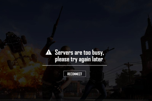绝地求生正式版提示“Servers are too busy”的最新解决方法