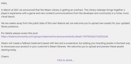 Steam游戏库新版界面介绍/预览 STEAM界面更新/新版界面什么时候上线