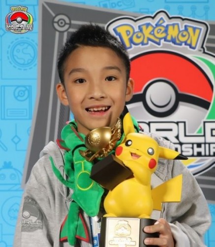 中国台湾10岁少年夺冠《宝可梦》世界竞标赛