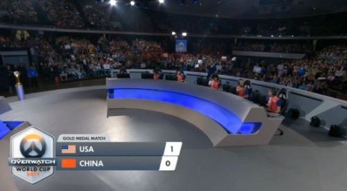 暴雪嘉年华：《守望先锋》世界杯决赛中国队败给美国队