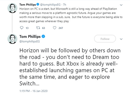 小道消息称 PS4独占大作《地平线：黎明时分》即将登陆PC