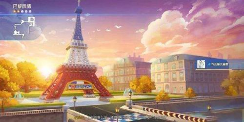 跑跑卡丁车手游巴黎铁塔的宝藏位置 游巴黎铁塔宝藏在哪