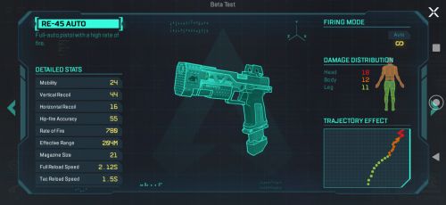 《Apex英雄》手游版新截图泄露 武器数据信息丰富
