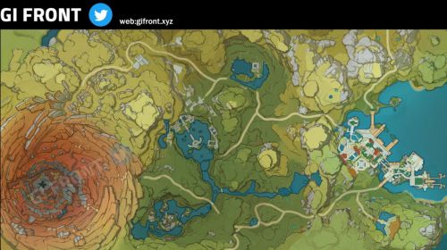 原神2.6版本层岩巨渊曝光 璃月新地图层岩巨渊秘境神像图片一览
