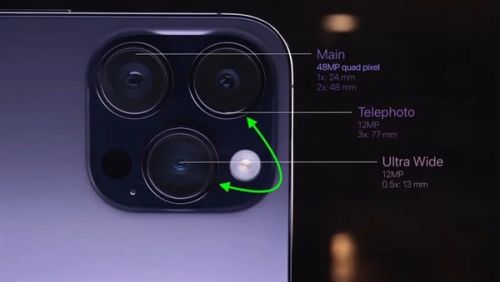 iPhone 15 Pro Max镜头位置调整：只因潜望长焦的加入